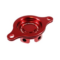 OIL FILTER COVER HONDA CRF450R 09-16 RED
